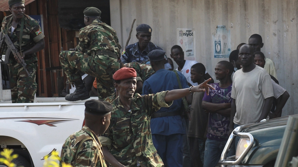 Burundi- third term bid unrest