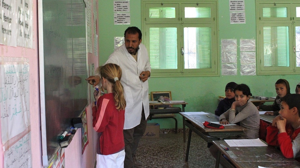 According to UN data, the majority of all out-of-school children live in rural areas [Julia Barstow/Al Jazeera]