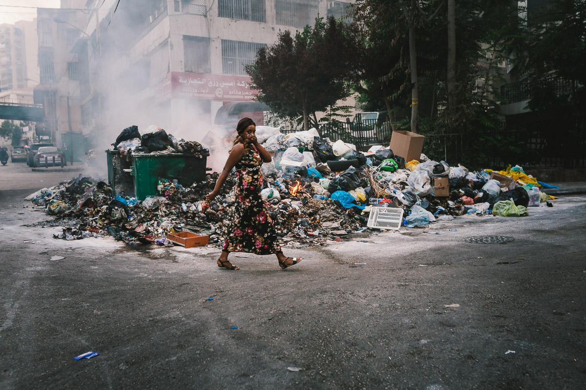 Beirut garbage/ DO NOT USE/ RESTRICTED