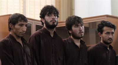 The court overturned three death sentences for defendants in Farkhunda's case [AP]