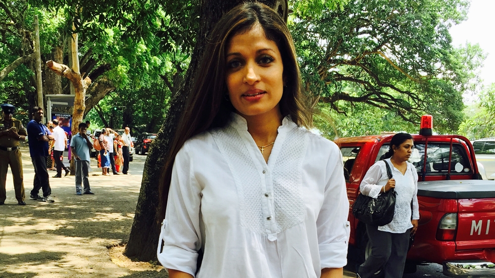 Lawyer Neshani Jayamaha Dahanayake said she still has not seen progress since the January election of Prime Minister Wickremasinghe [Arpit Goel/Al Jazeera] 