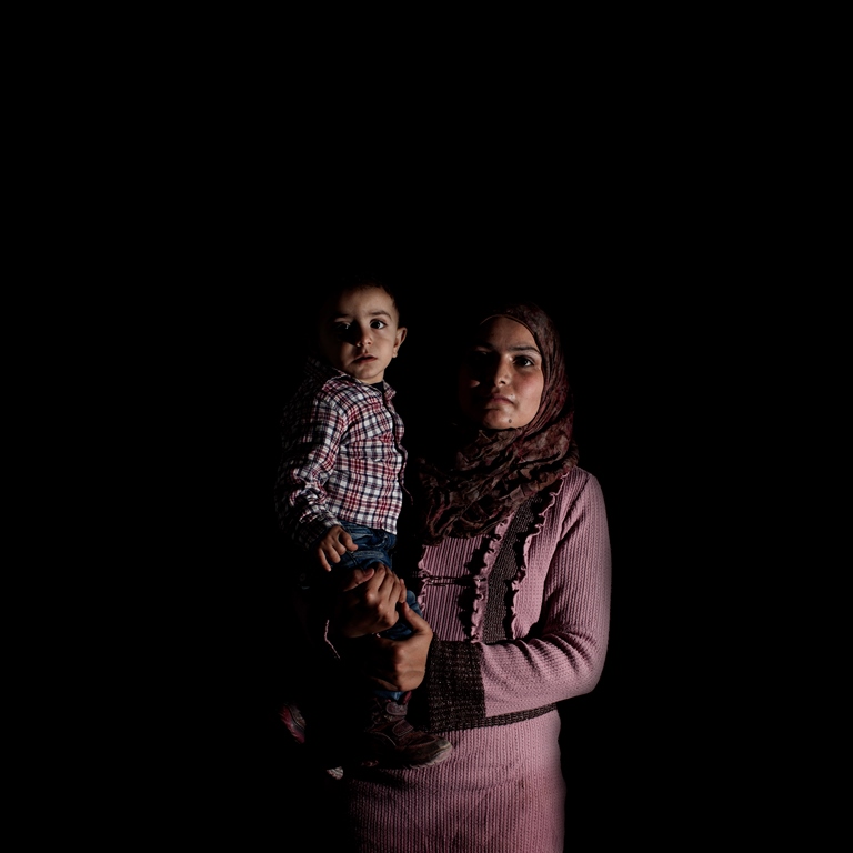 Sana is a Palestinian Refugee from Syria (PRS). She is 22 and came from Damascus in 2013. She lives with her family in a Palestinian camp in Tripoli, north Lebanon. The family lost almost all of their documents when their house in Syria was destroyed. In Lebanon, there are limited services for PRS people. Sana’s son Khaled is now a year old and the family is trying to obtain a birth certificate for him [Felipe Jacome/Al Jazeera] 