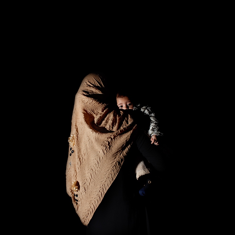 Samira fled to Lebanon over a year ago. Her baby Saja is four months old. The family has trouble paying rent. Samira’s husband is still in Syria and cannot come to join the family as Lebanon has closed its borders. When Saja was born, Samira didn’t know how to register her baby [Felipe Jacome/Al Jazeera] 