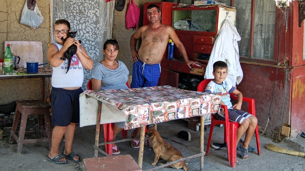 Jocelyn Sarvaideo initially only wanted a picture of her biological mother, but now keeps in regular contact with her biological family through Facebook and Skype [Lina Vdovii/Al Jazeera]