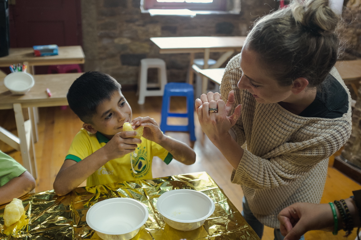 Chios refugee school