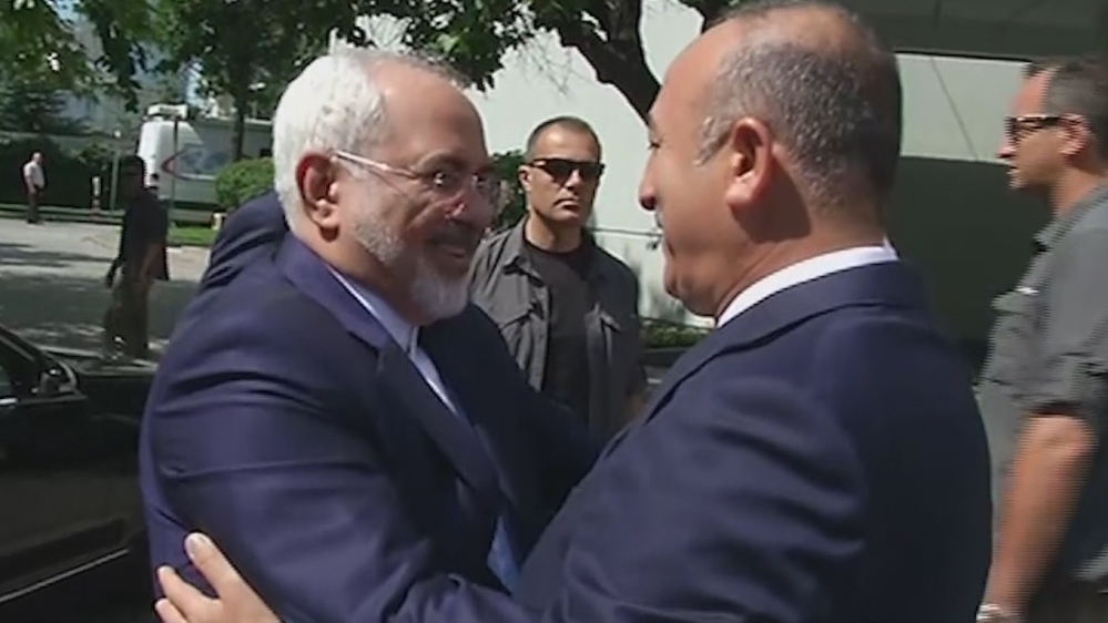 Zarif in Turkey