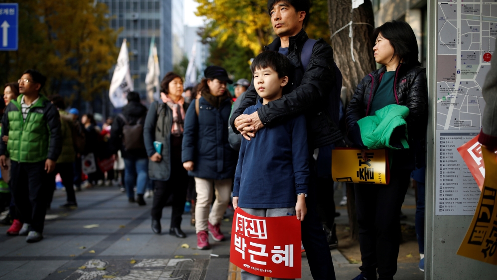 To soothe public anger, Park has issued several apologies and reshuffled her top officials [Reuters]