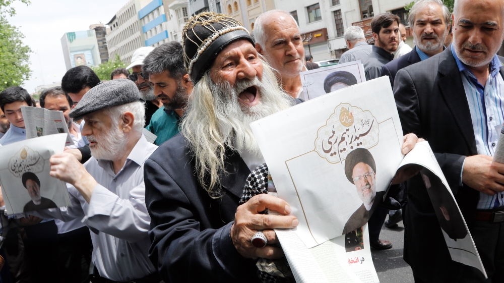 Raisi and Qalibaf are the preferred candidates of the most nefarious segments of the ruling state, writes Dabashi [Abedin taherkenareh/EPA]