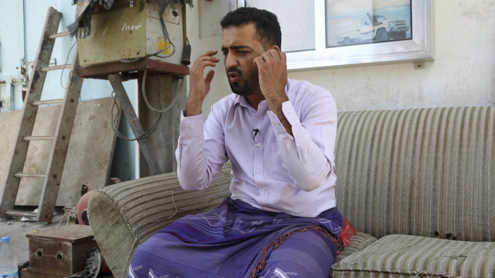 Yemeni businessman Ali Awad Habib told AP of the horrific abuse inside secret prisons in Yemen [Maad El Zikry/AP]