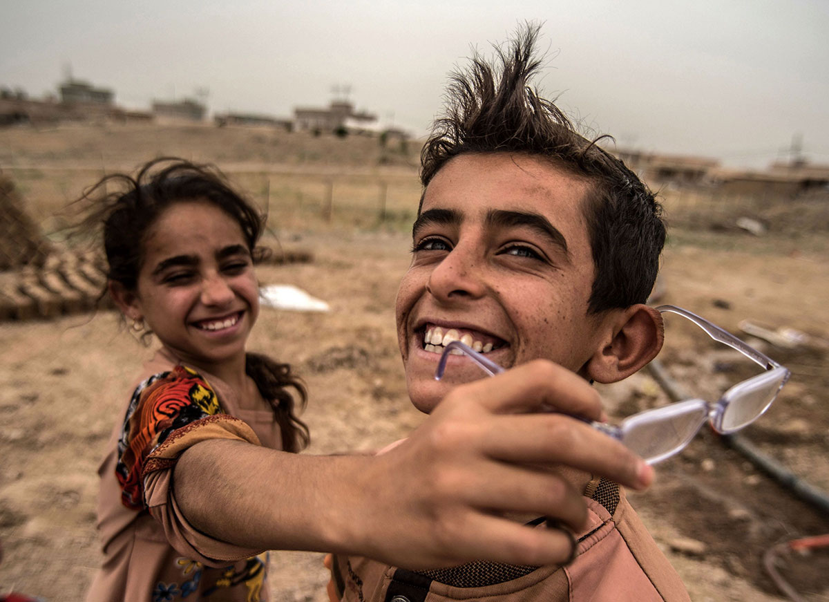 Iraqi displaced children/Please Do Not Use