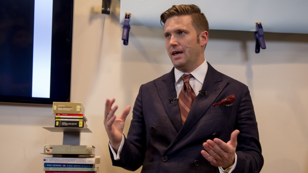 Alt Right Figure Richard Spencer Holds News Conference In Washington, D.C.