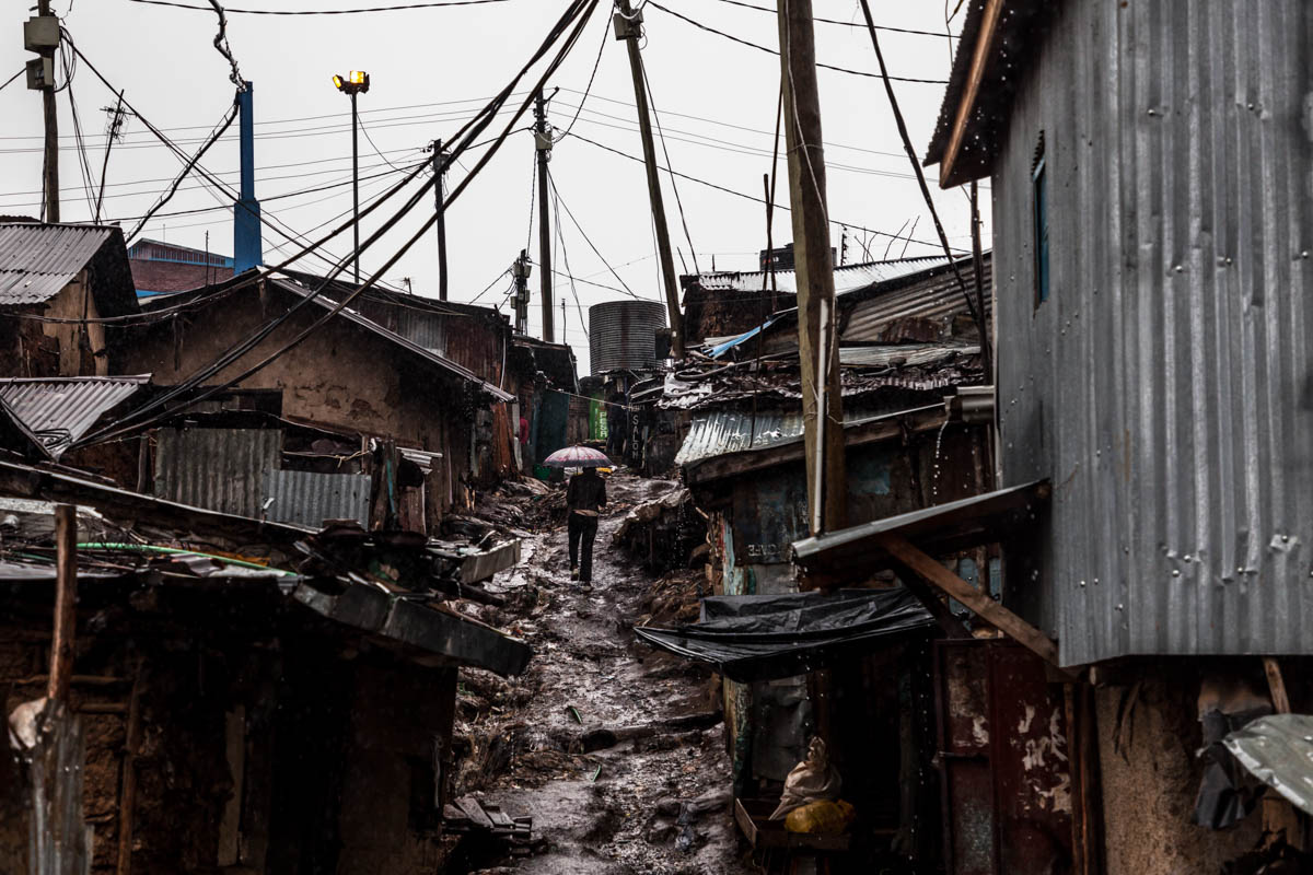 In Kibera, women and children bear the burnt of heavy rains 