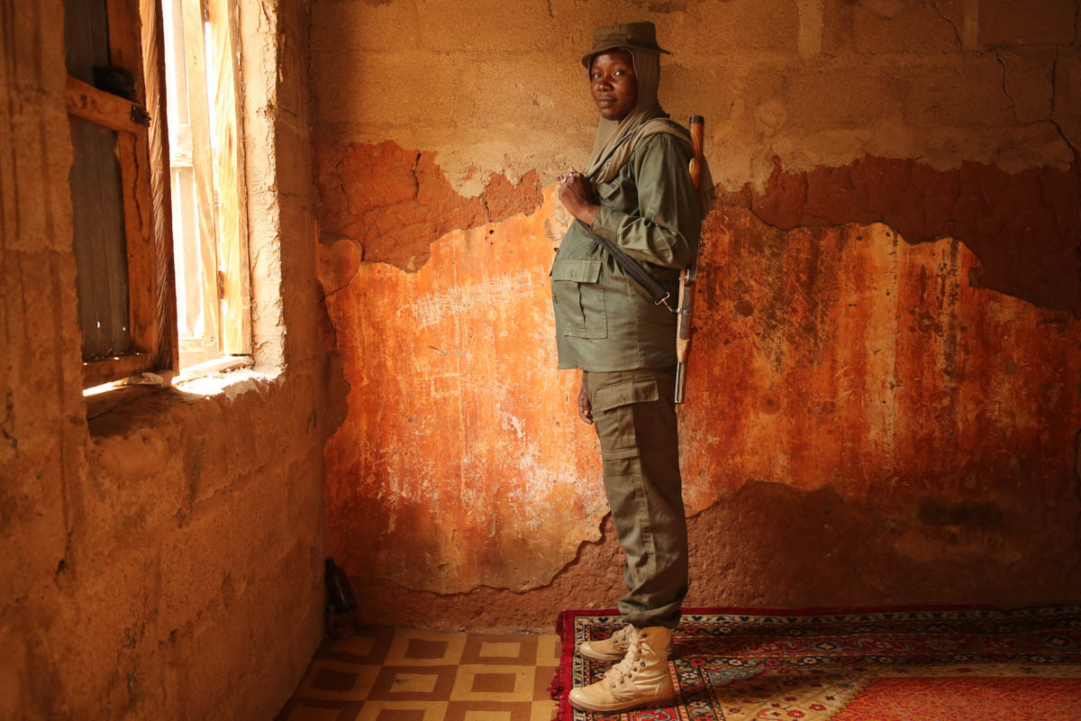 Aisha conceived her first child during the filming of the documentary. Copyright: Rosie Collyer.