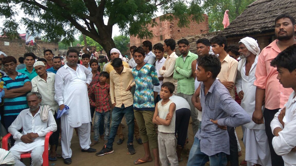Cows provide income to many in India's rural communities, such as Kolgaon village, where Akbar lived [Mohammed Younus Alvi/Al Jazeera]