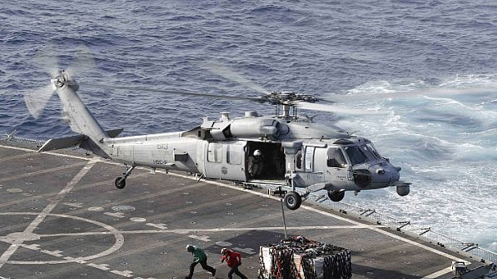 US military helicopter