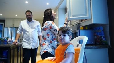 It wasn’t until Michael began missing milestones when he was six months old that his parents realised something was wrong