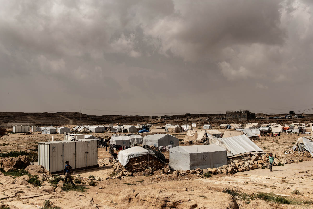 The lives of the displaced people of Yemeni war