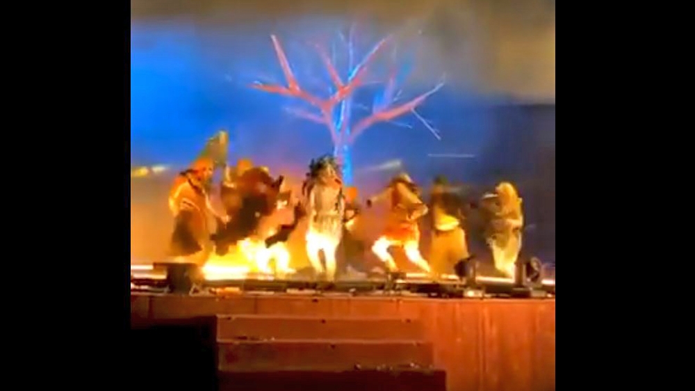 Three performers stabbed on stage in Saudi capital