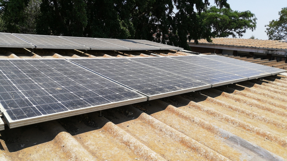Solar panels have been installed at several health facilities across the country in an attempt to overcome the negative impact of power shortages