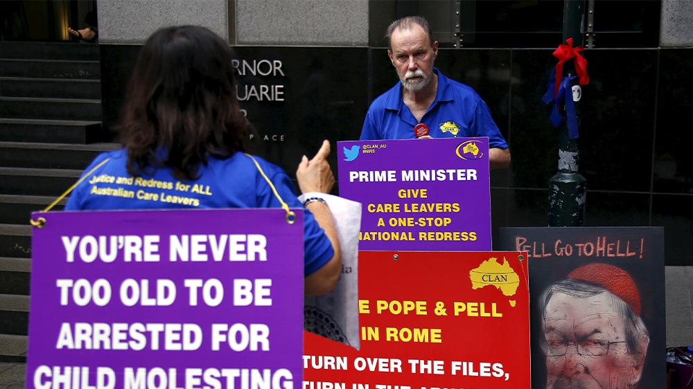 Australia established a Royal Commission into Institutional Response to Child Sexual Abuse in 2016 at which Pell gave testimony through a video-link from Rome. Victims and their families travelled from across Australia and around the world to attend.