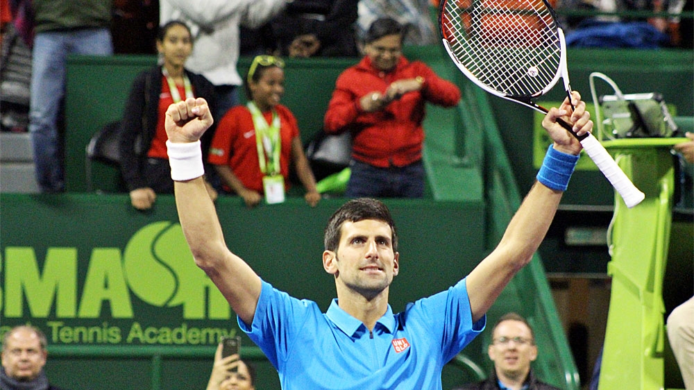 Djokovic donated a shirt he wore at the 2011 Australian Open final, which he won