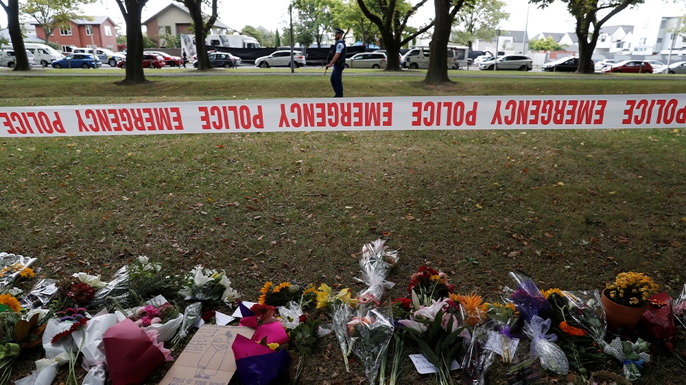 People came from across Christchurch to pay their respects to the victims immediately after the attacks, placing flowers near a police line outside the Al Noor mosque
