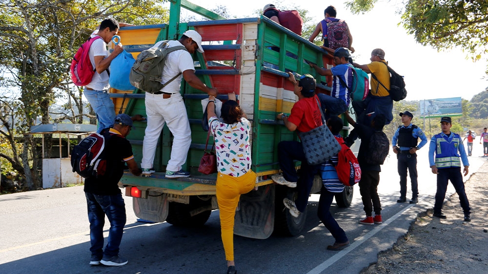 Migrant Caravan 1