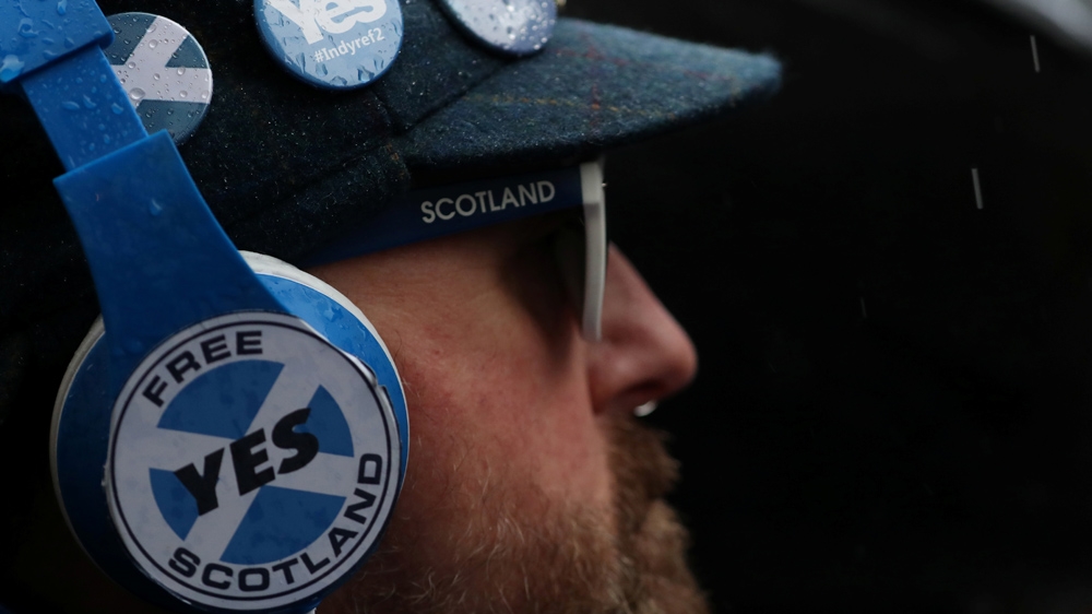 Support for Scottish independence has hovered between 40 and 50 percent in recent months
