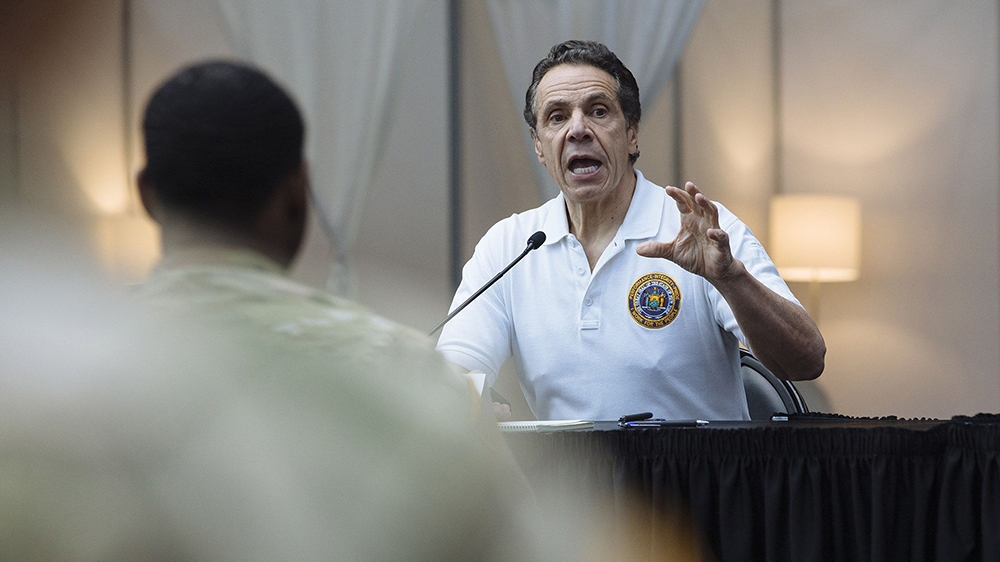 New York Governor Andrew Cuomo advised people to exercise good judgment and social distancing when gathering in groups of up to 10