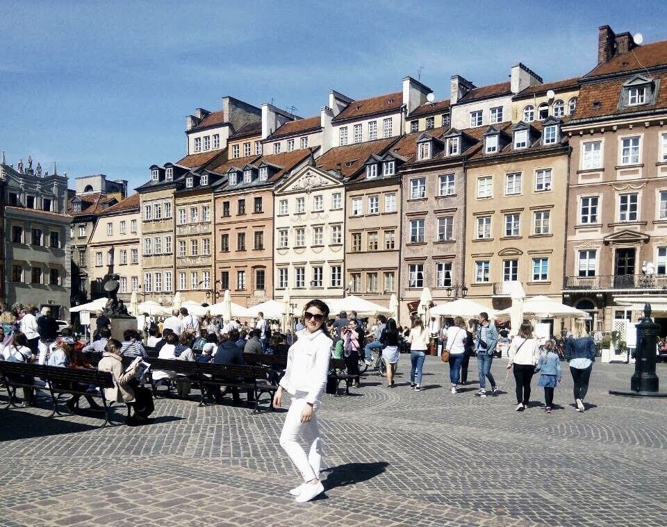 Ukrainian migrant Natalia Baidyk came to work in Poland for a second time and is now waiting for her residence card [Courtesy: Natalia Baidyk]