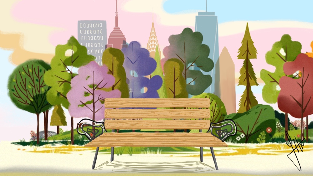 Illustration: How cancer prepared me for quarantine [Jawahir al-Naimi/Al Jazeera]