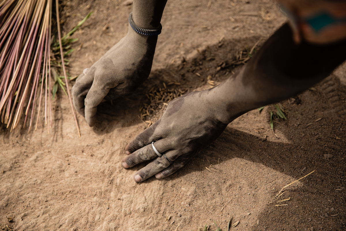 The economic impact of lockdowns on displaced people is particularly hard.