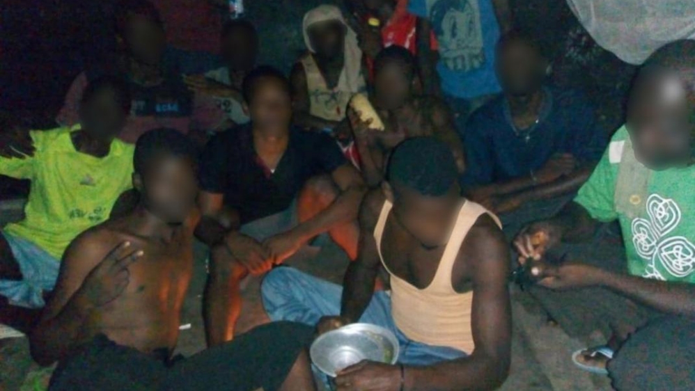 A photograph shared by detainees in Mbandaka prison on April 21 [HRW]