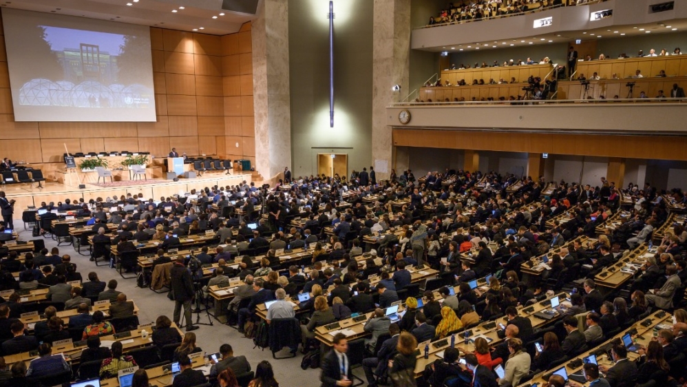 The World Health Assembly is due to hold a virtual meeting on Monday