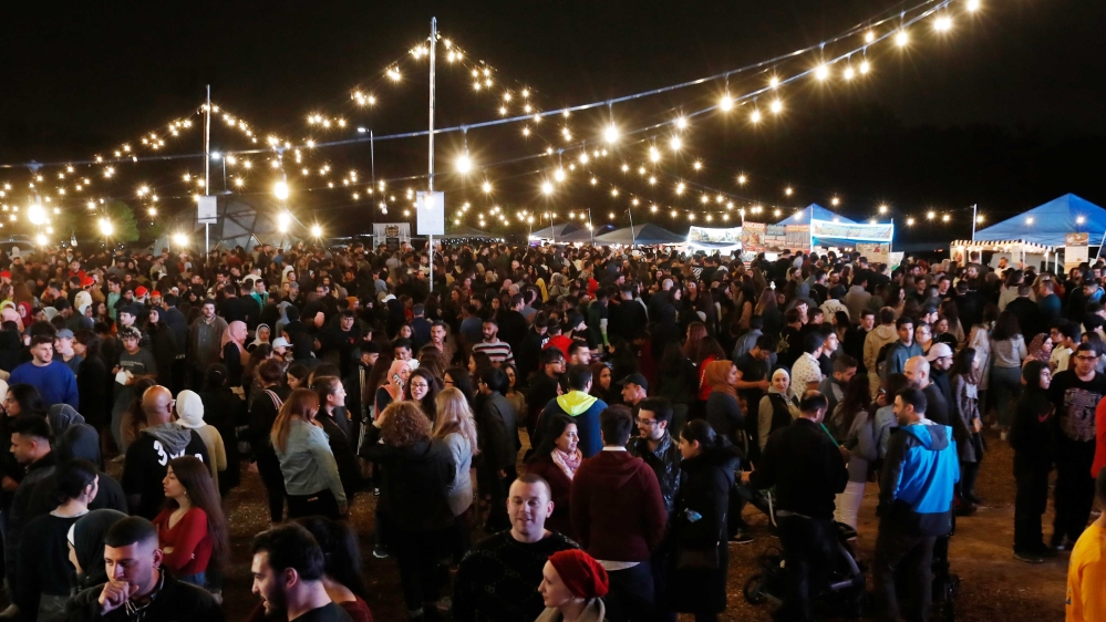 Thousands attending the Ramadan Suhoor Festival in Dearborn Heights, Michigan last year