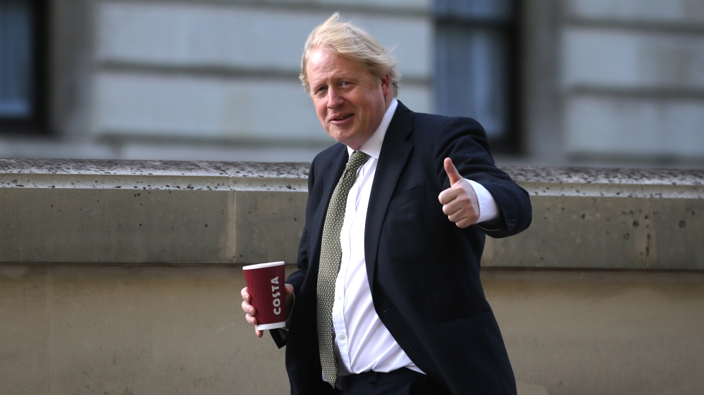 Britain's Prime Minister Boris Johnson