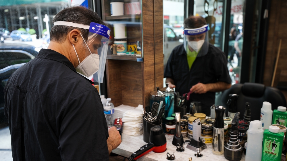 Barbershops and hair salons reopening in NYC