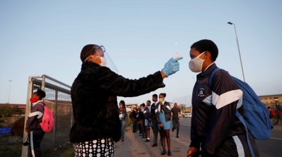 Langa township in Cape Town