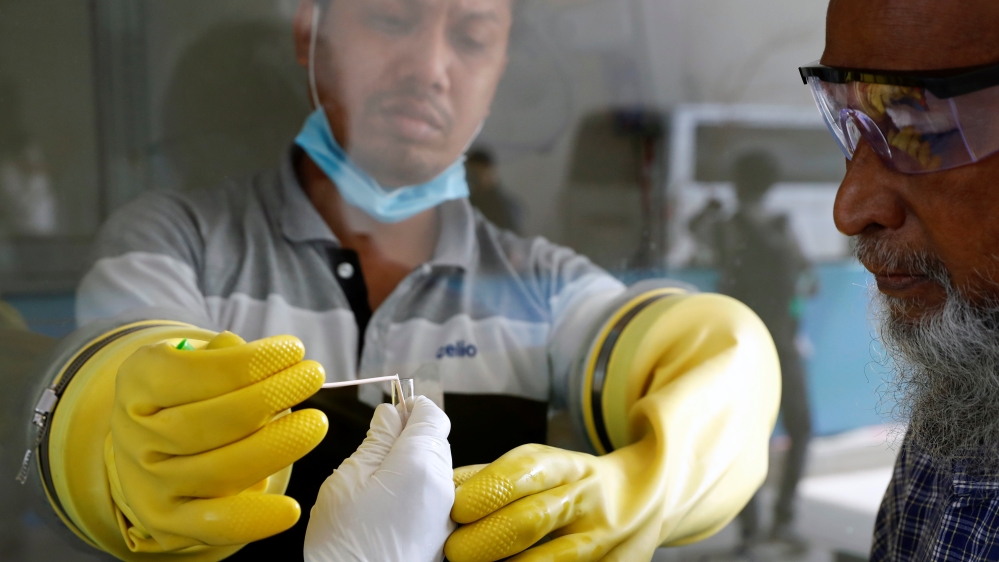 Coronavirus disease (COVID-19) outbreak in Dhaka