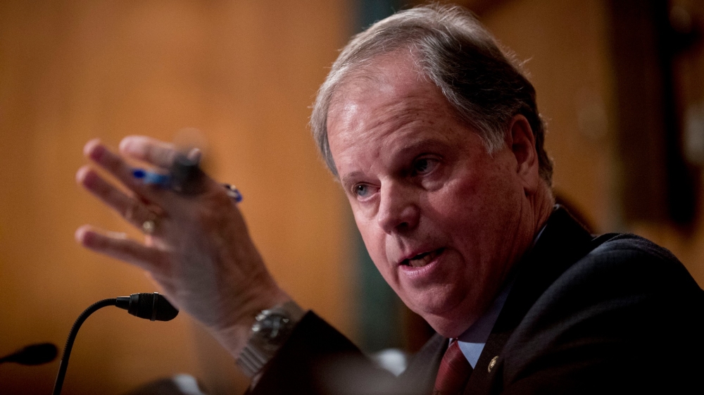 Senator Doug Jones is a Democrat from Alabama