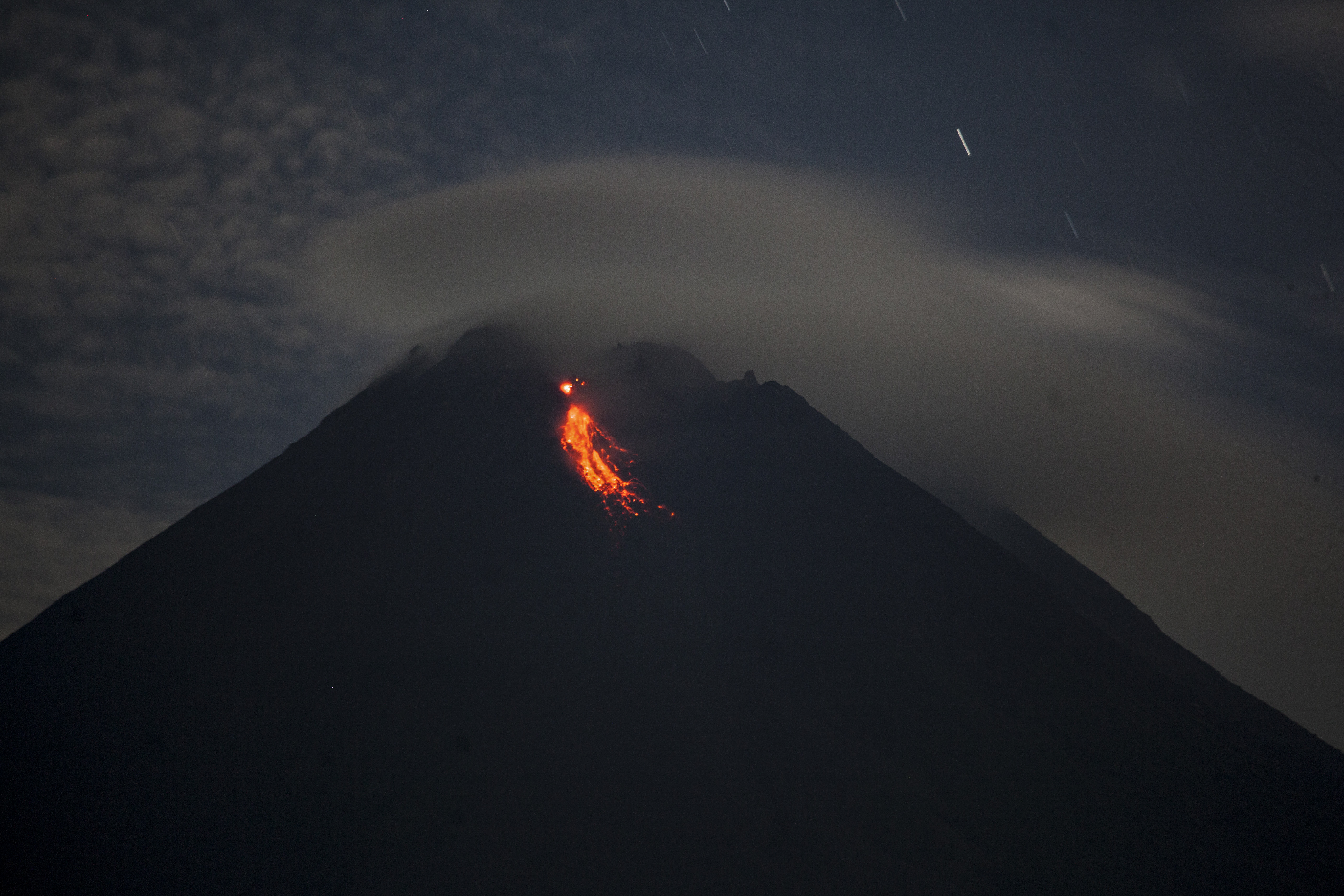 Mount Merapi’s last big eruption in 2010 had killed 347 people and caused the evacuation of 20,000 villagers