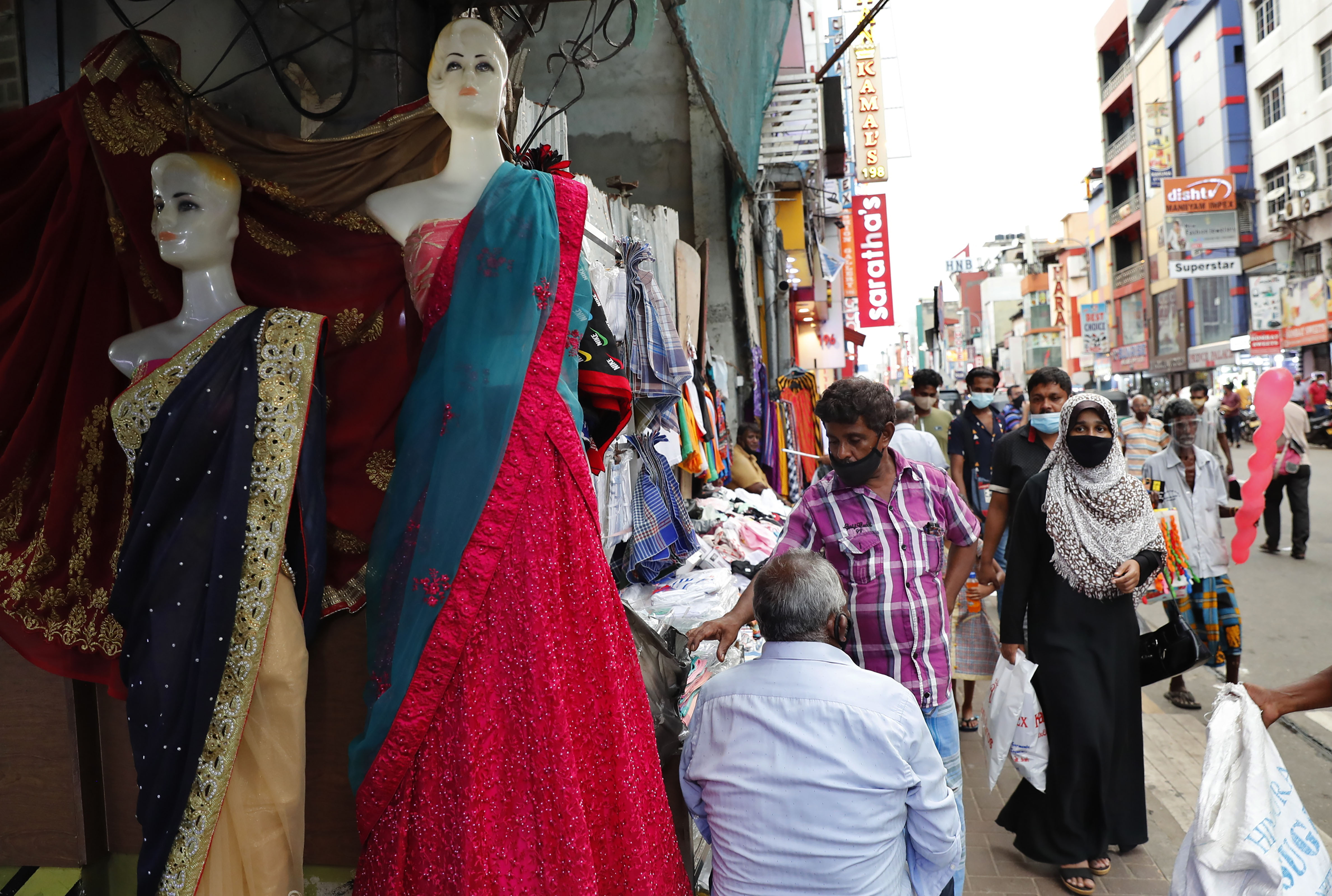 On March 13, the Sri Lankan governmenty announced plans to ban the wearing of burqas and said it would close more than 1,000 Islamic schools, citing national security [File: AP/Eranga Jayawardena]