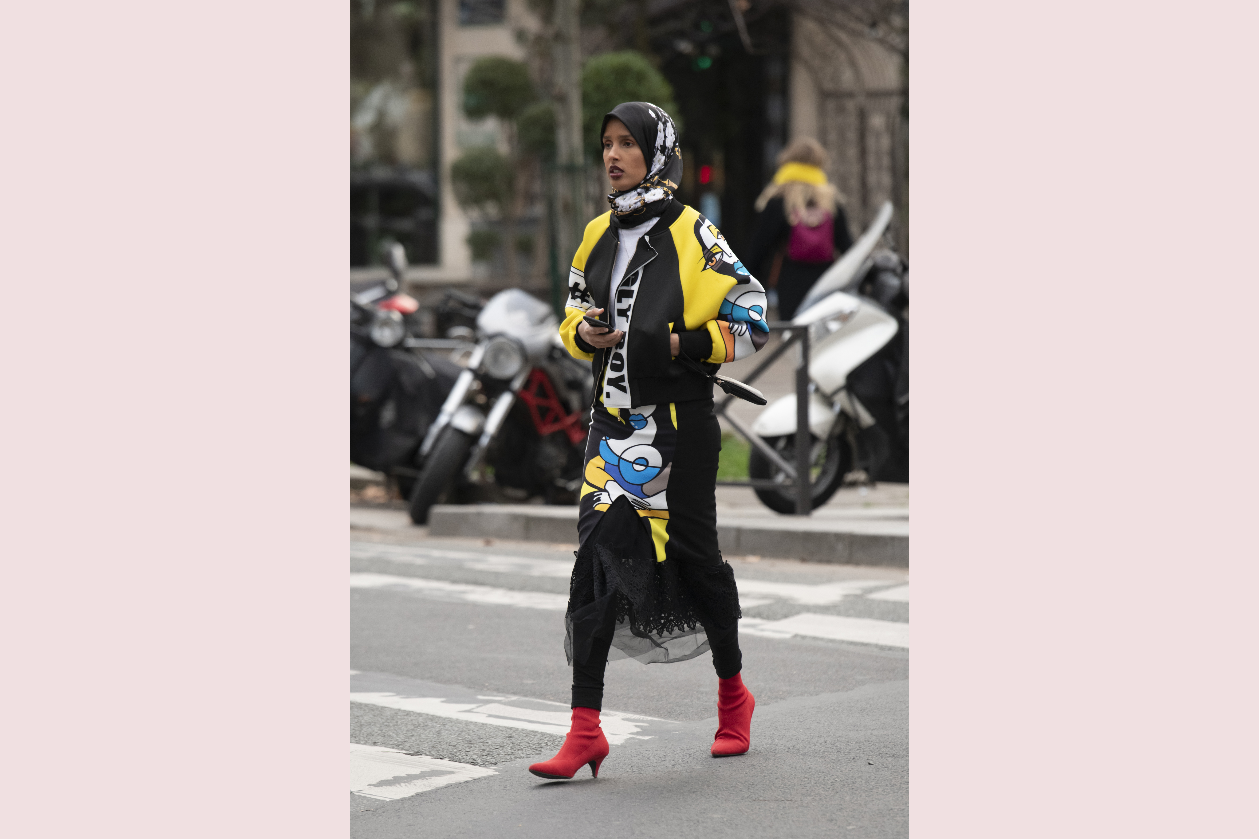 Rawdah Mohamed is among a growing number of models who wear the hijab, and are being hired by large fashion brands