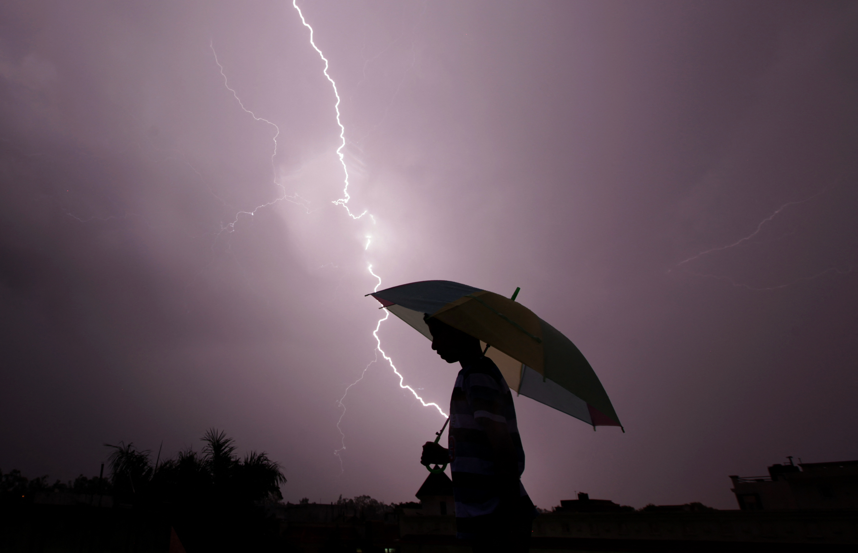 Evidence suggests lightning strikes are becoming more common in urban areas – a particular concern in India