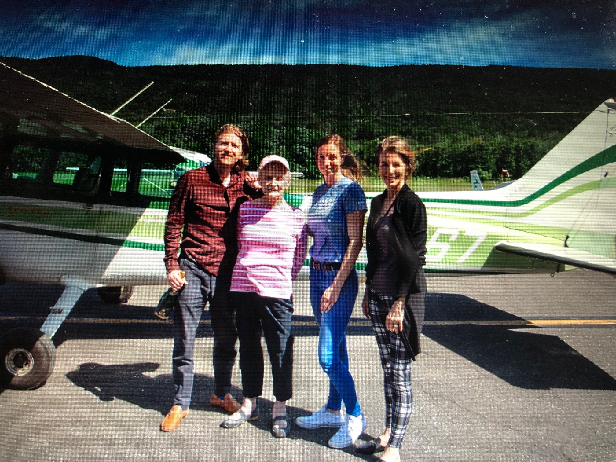 Robina with her family [Photo courtesy of Coca Astley]