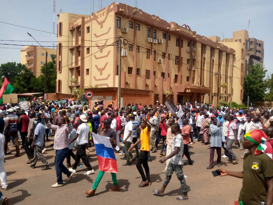 Opposition leader Eddie Komboigo welcomed “a huge mobilisation across the country despite government calls for a boycott” [Reuters]