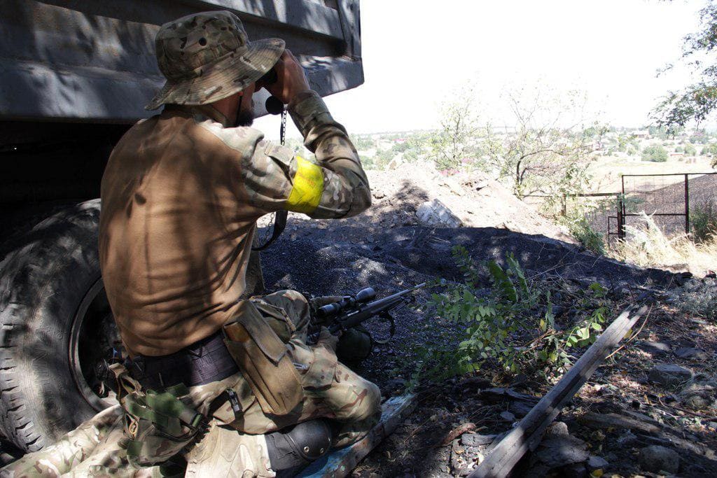 A number of far-right Russian activists backed the Ukrainian army in 2014's war