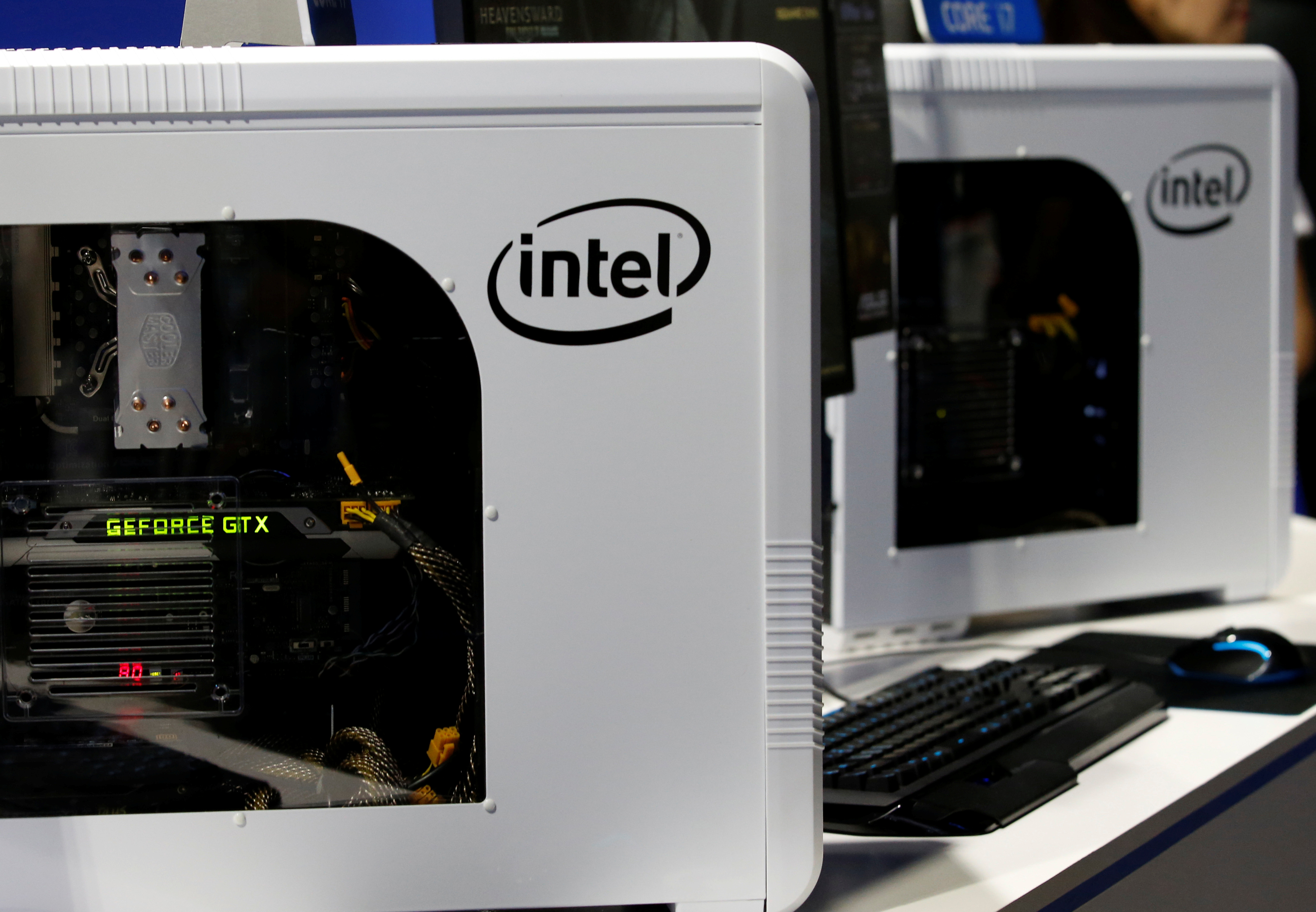 Intel computers in Japan.