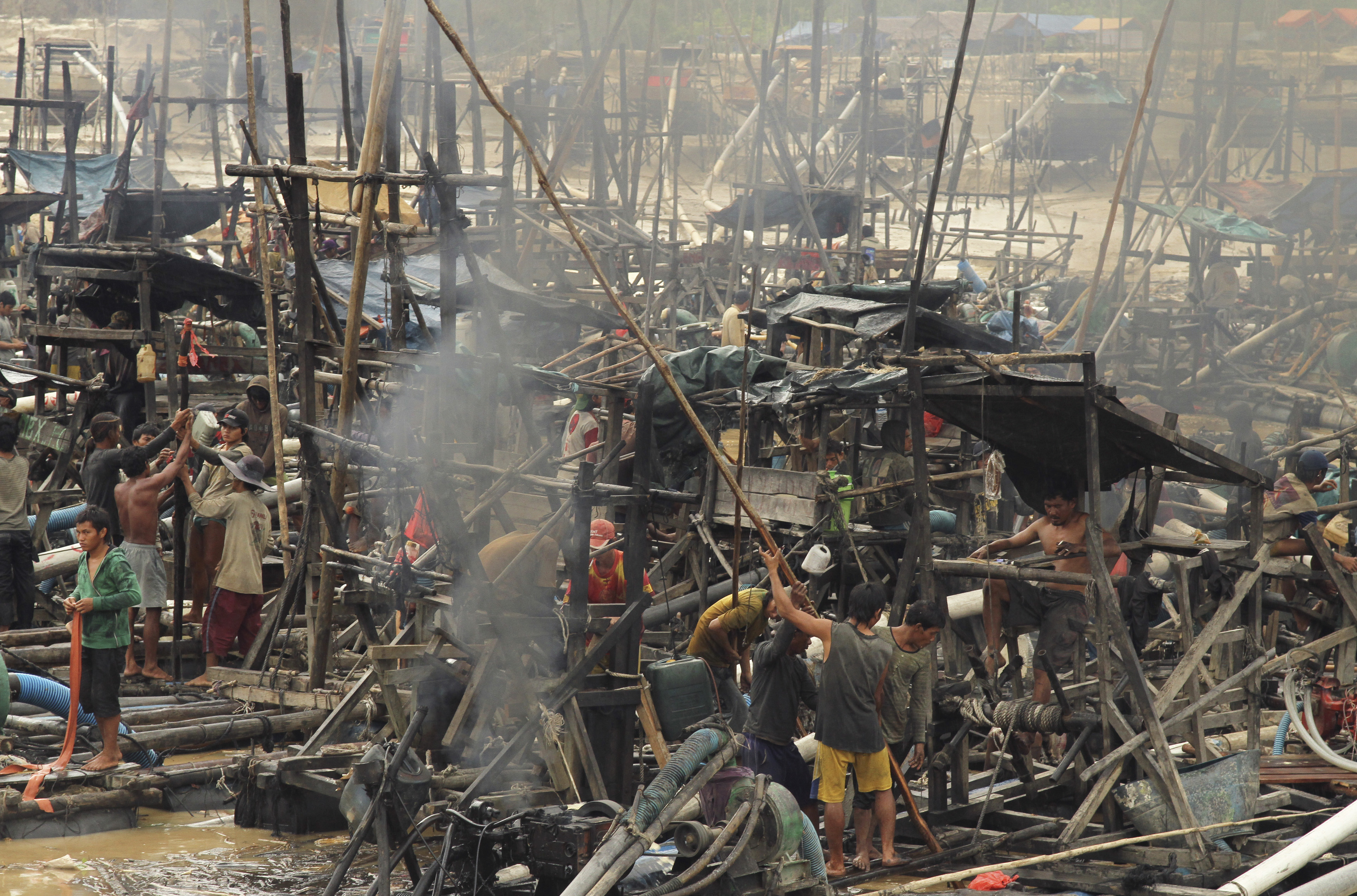 Indonesian activists say the country’s illegal mines have little in the way of safety standards