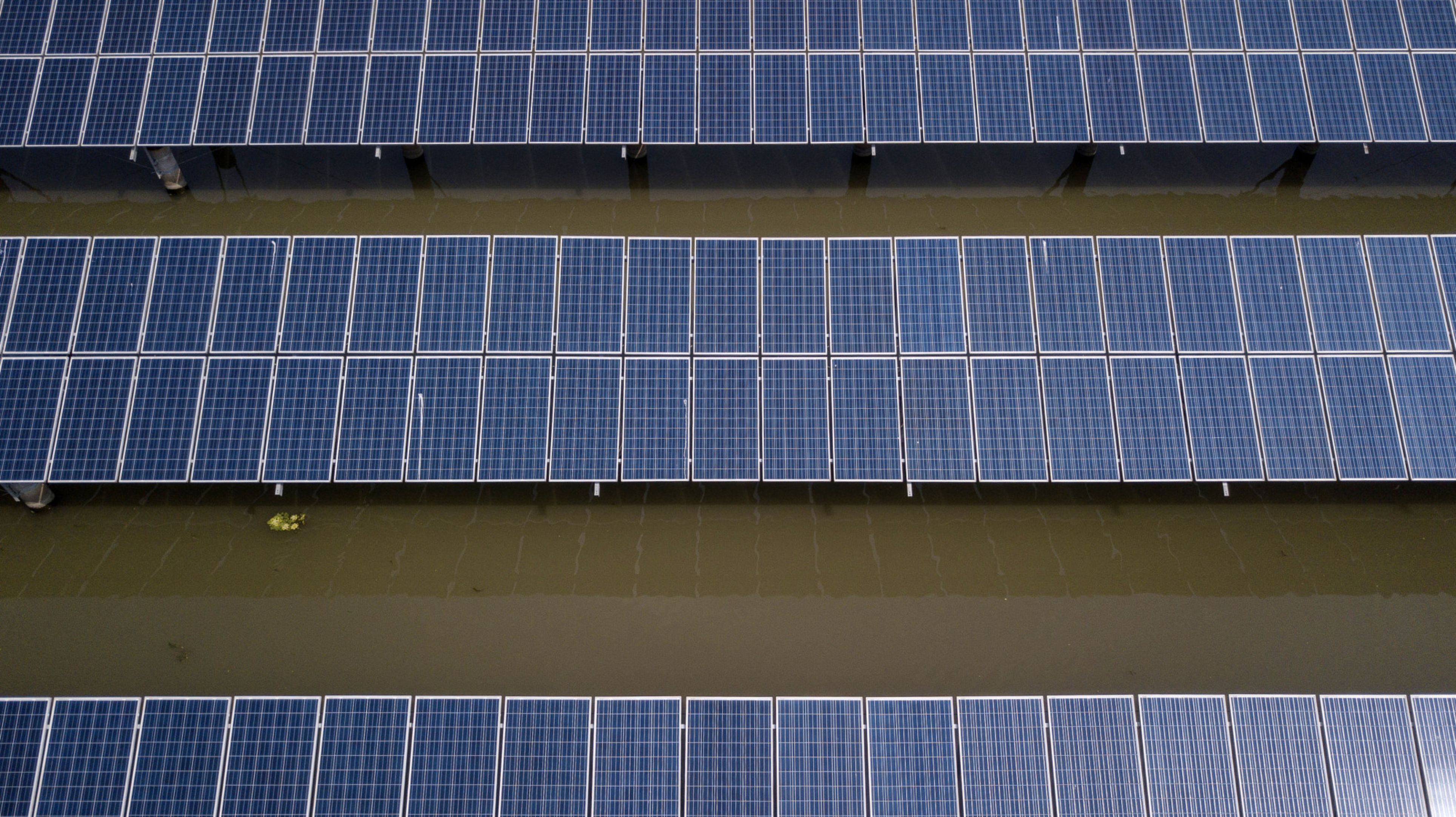 Solar panels in China